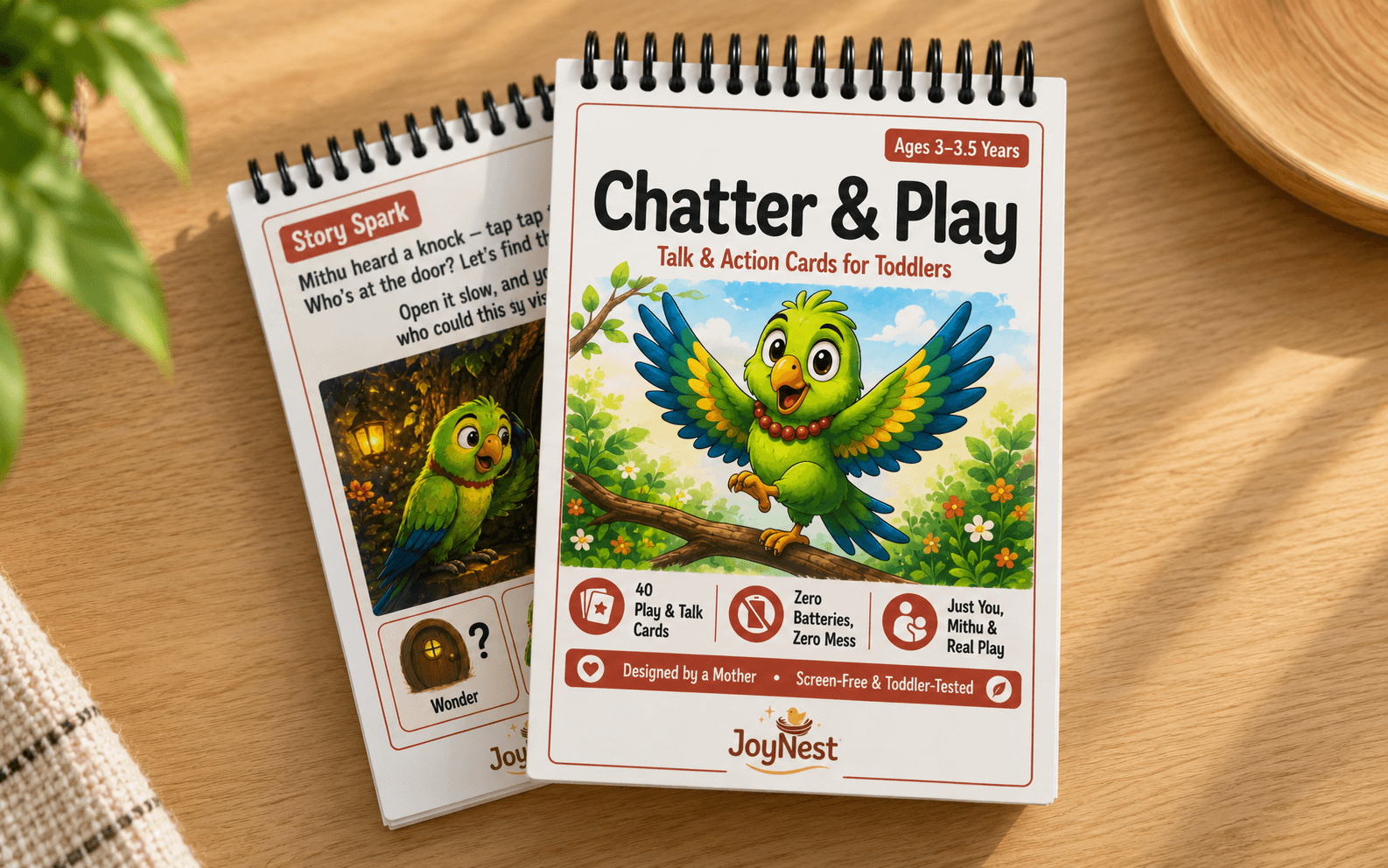Chatter & Play · Little Talks, Big Moves · Ages 3–3.5 activity book for ages 3 - 3.5
